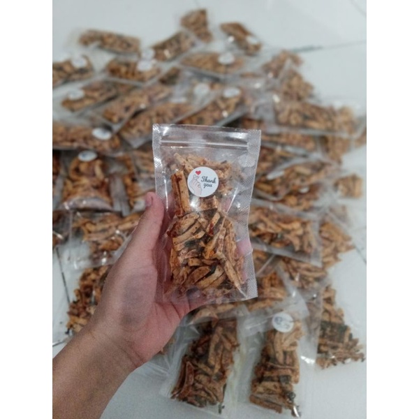 

basreng gurih bikin nagih. 50gram Rp 4000