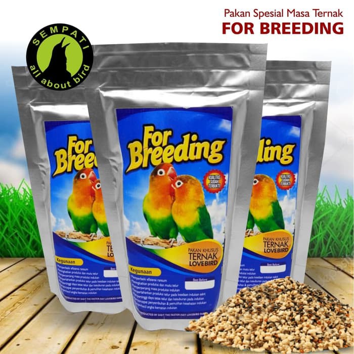 FOR BREEDING LOVEBIRD PAKAN KHUSUS TERNAK BURUNG LOVEBIRD