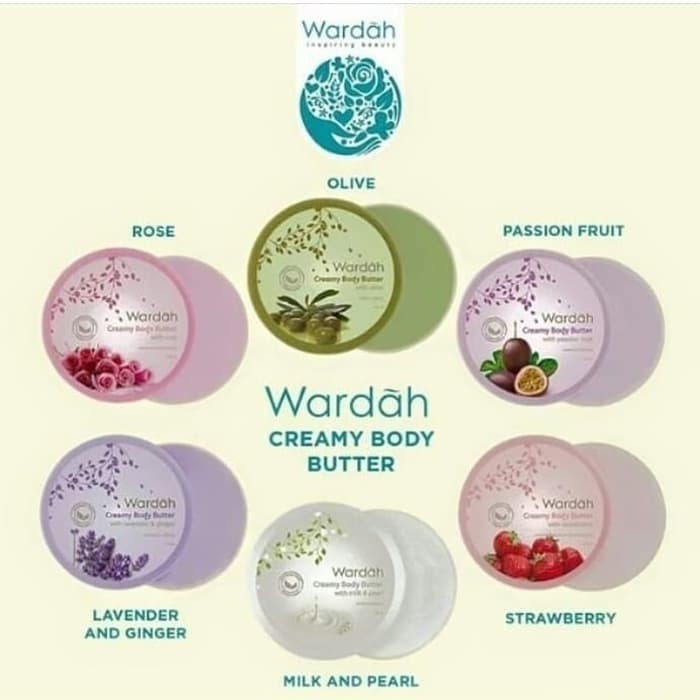 Wardah Creamy Body Butter 50ml