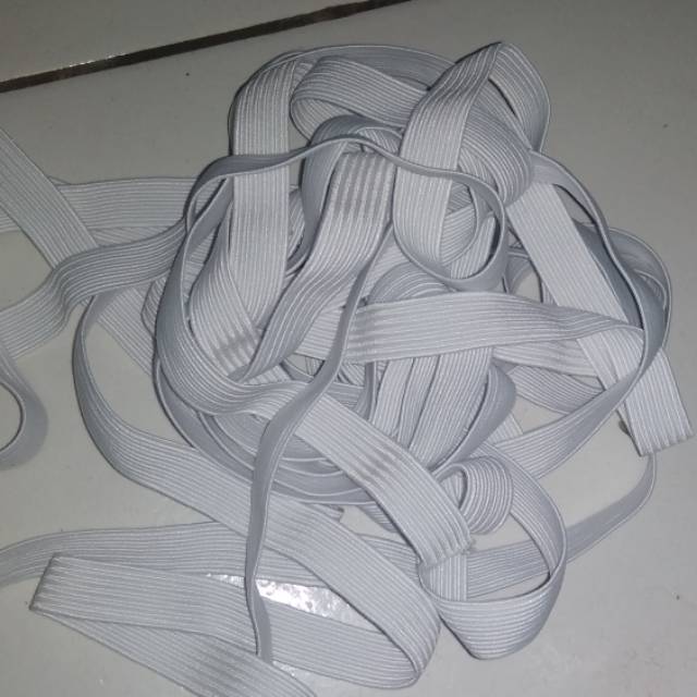 Karet elastis face shield meteran