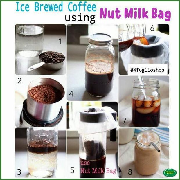 

Y9Yu576- Nut Milk Bag Foodgrade Material (Big Size) Dt6Ujf6-