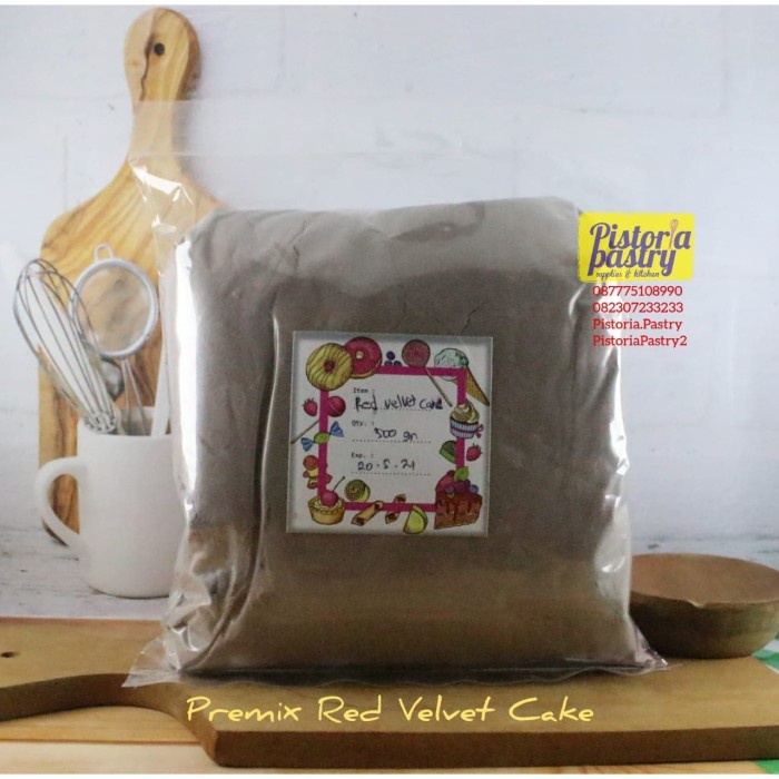 

PROMO [COD] Premix Red Velvet Cake
