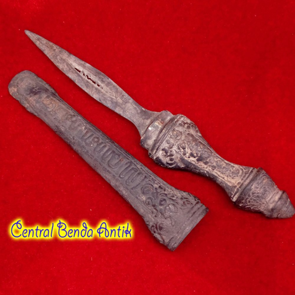 Keris Pusaka Sengkelat Asli Kuno Antik Foto Zaman Dulu Senjata