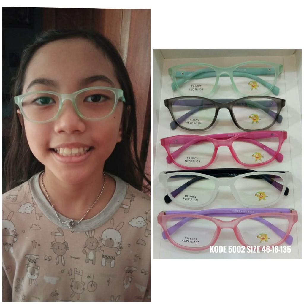 Kacamata minus anak laki laki wanita remaja paket lensa minus anti radiasi