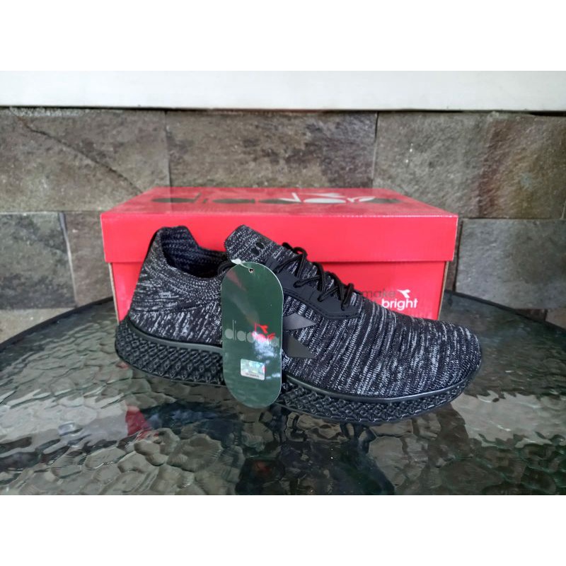 Original Sepatu Diadora Alonzo (M) Black