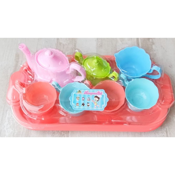 AM -  Mainan Anak Teko Tea Set Nampan OCT 2116
