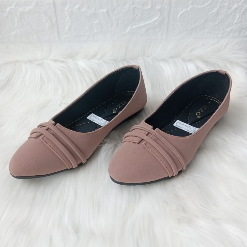 Sepatu Balet Kerja Santai Kasual Slip On Flatshoes Murah Terbaru bisa COD