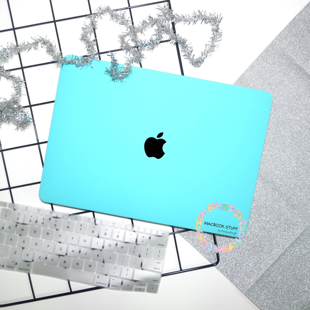 MACBOOK Case MATTE TIFFANY NEW AIR PRO RETINA 11 12 13 14 15 16 INCH NON /  WITH CD ROOM / TOUCHBAR / TOUCH ID / M1 2020 2021 2022