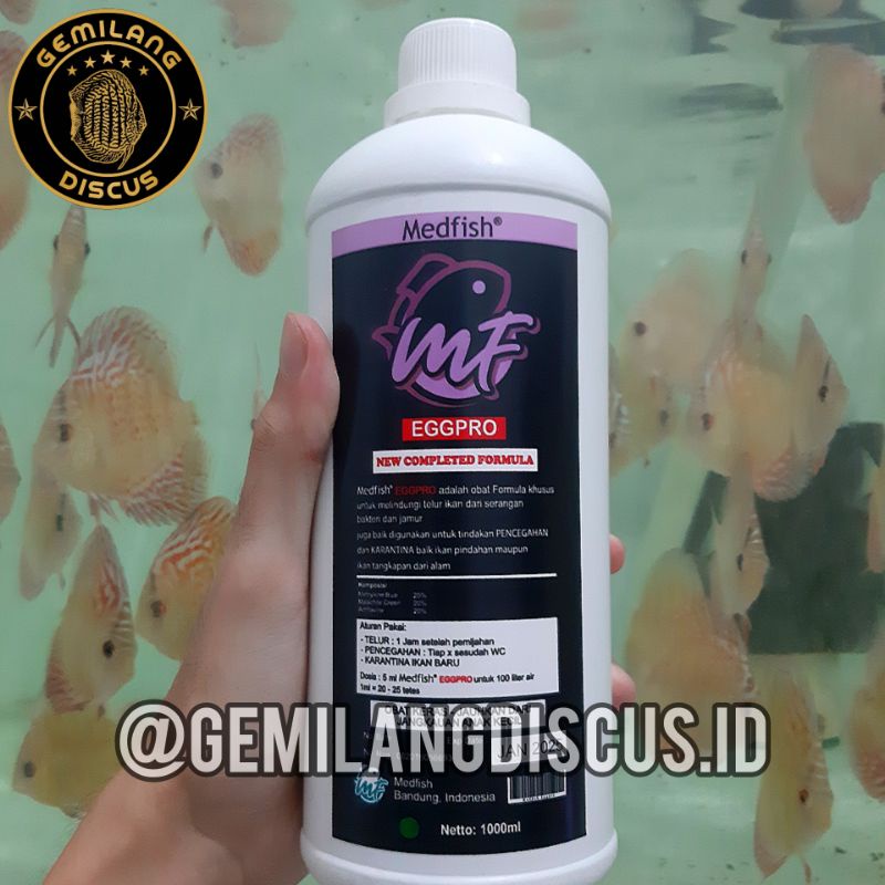 Medfish Eggpro / Egg pro 1000 ml Obat Ikan Anti Jamur - Reseller Resmi