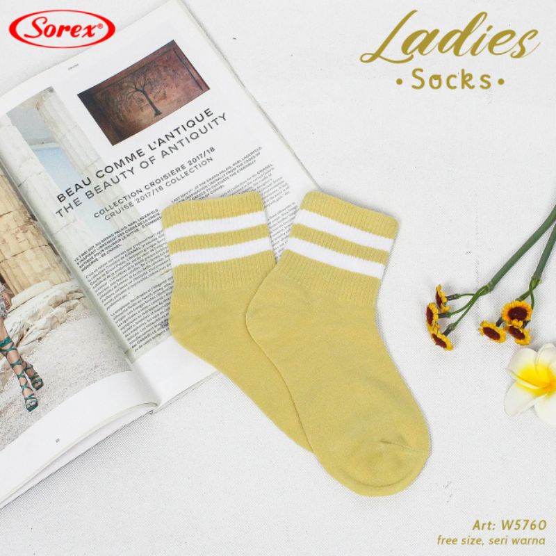 Sorex Ladies Socks W5760 kaos kaki wanita