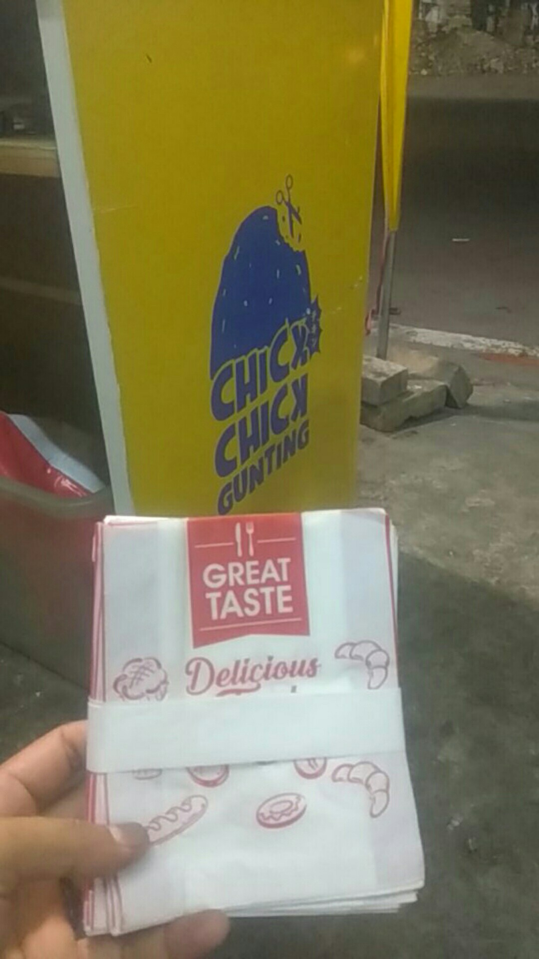 Kantong Crispy Delicious @50 Pcs