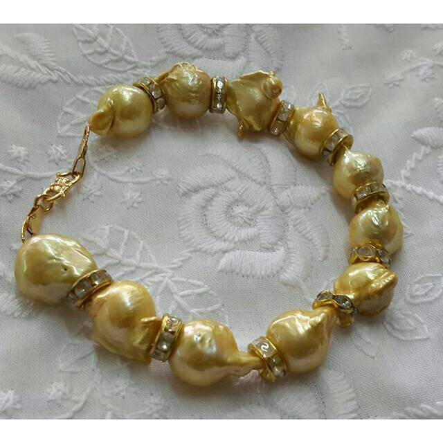 Gelang Barok Mutiara Air Tawar