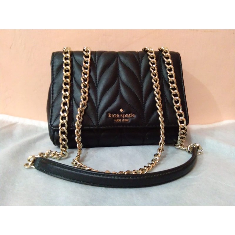 Kate Spade Mini Emelyn Briar Lane Quilted Colour Black