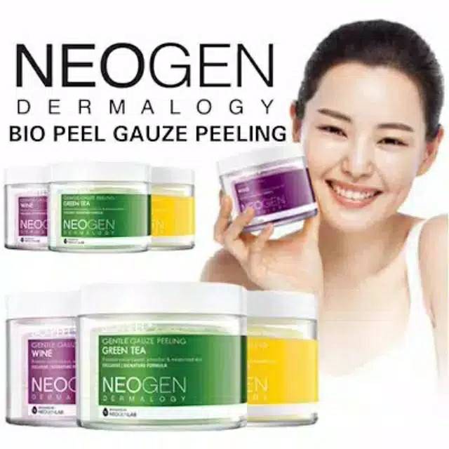 (BPOM) NEOGEN DERMALOGY Bio Peel Gauze Peeling (Real Cica Pad / Pore Clear BHA Pad / Lemon / Wine / Greentea) / NEOGEN DERMALOGY Carrot Deep Clear Oil Pad