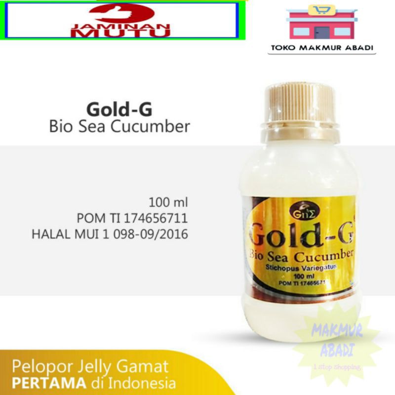 JELLY GAMAT GOLD G 100 ML ORIGINAL ASLI