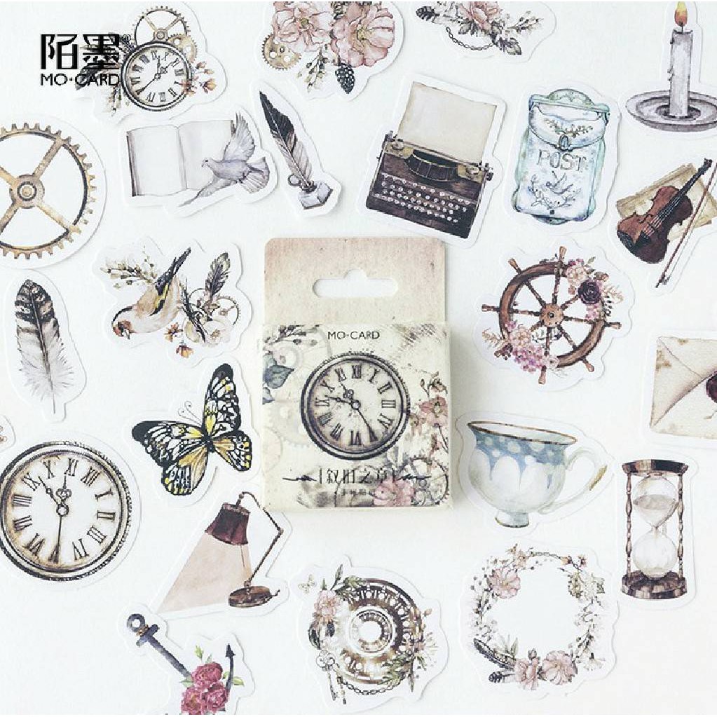 

45Pcs Stiker untuk Scrapbook / Jurnal / Diary