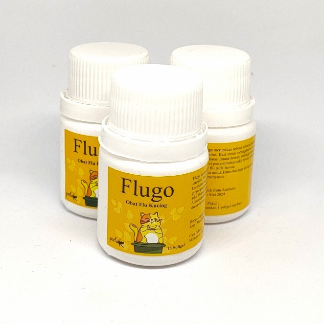 Flugo - Obat Flu Dan Pilek Kucing Dan Kucing Hamil