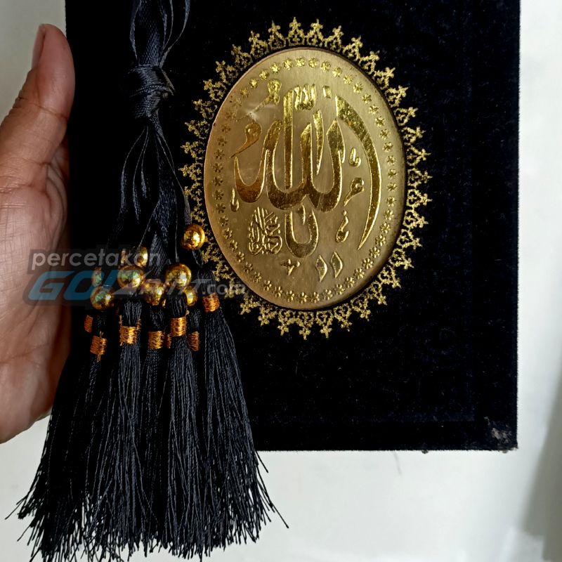 

Ready Stok! pita pembatas rumbai buku yasin tali tassel hitam
