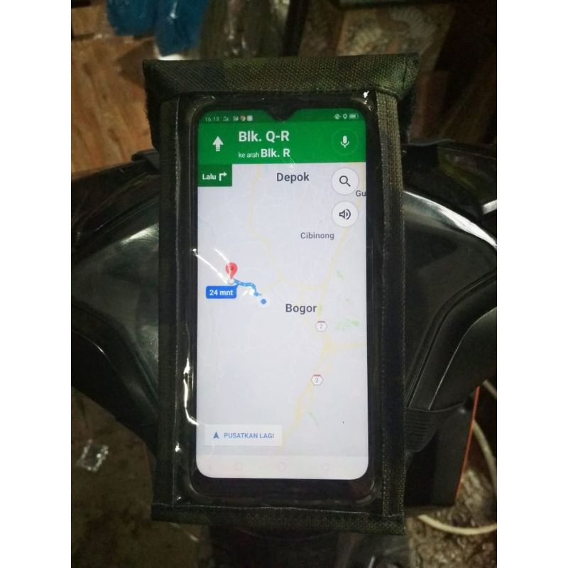 TAS HOLDER COVER HP SEPEDA MOTOR