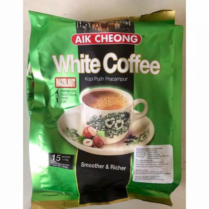 

[COD] Aik cheong White coffee Hazelnut/ Aik cheong white coffee 4in1 600grm [COD]