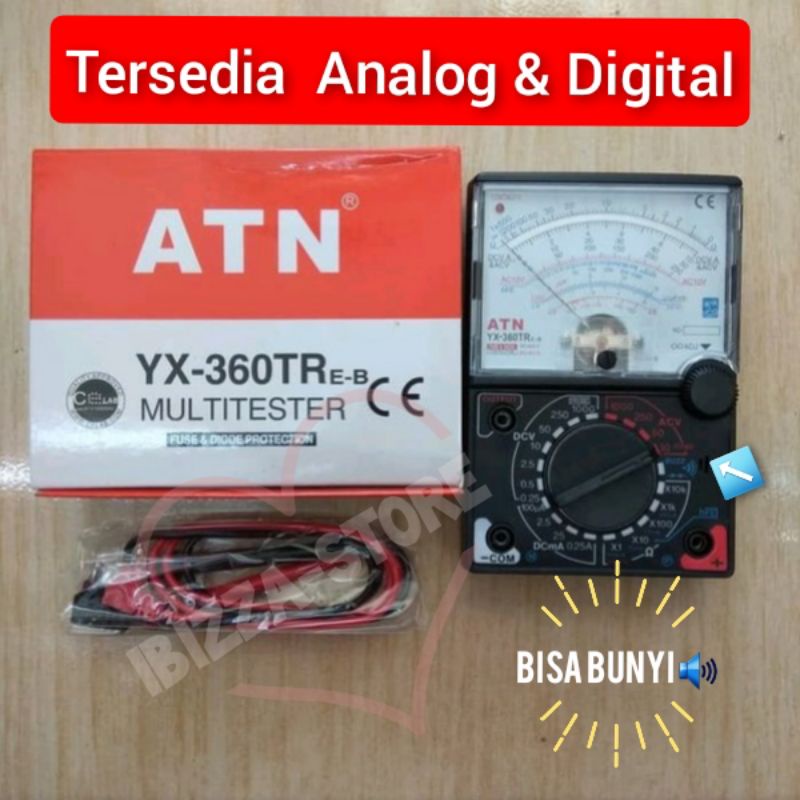 Avo Multi Meter Tester Avometer Multitester Multimeter besar / kecil Analog / Digital-