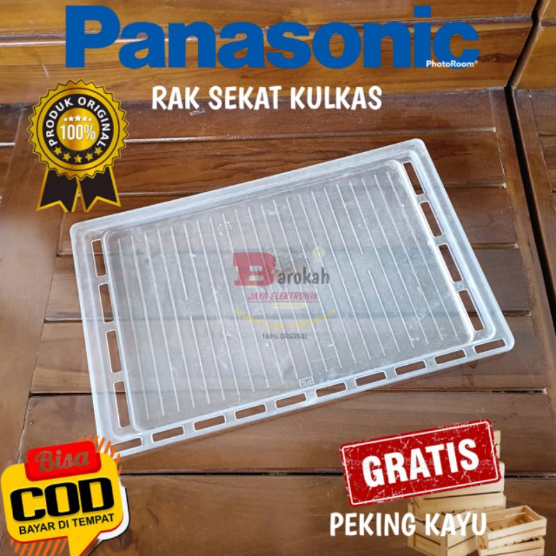 RAK KULKAS PANASONIC RAK SEKAT KULKAS 2 PINTU ORIGINAL BEKAS