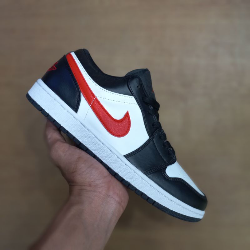 aj1 low white red