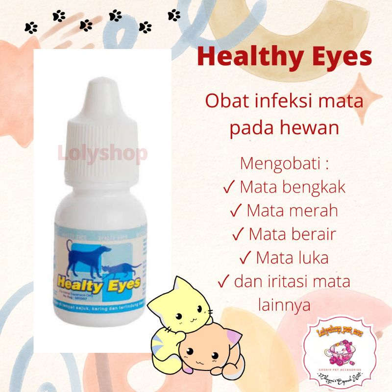 HEALTHY EYES - OBAT TETES MATA HEWAN