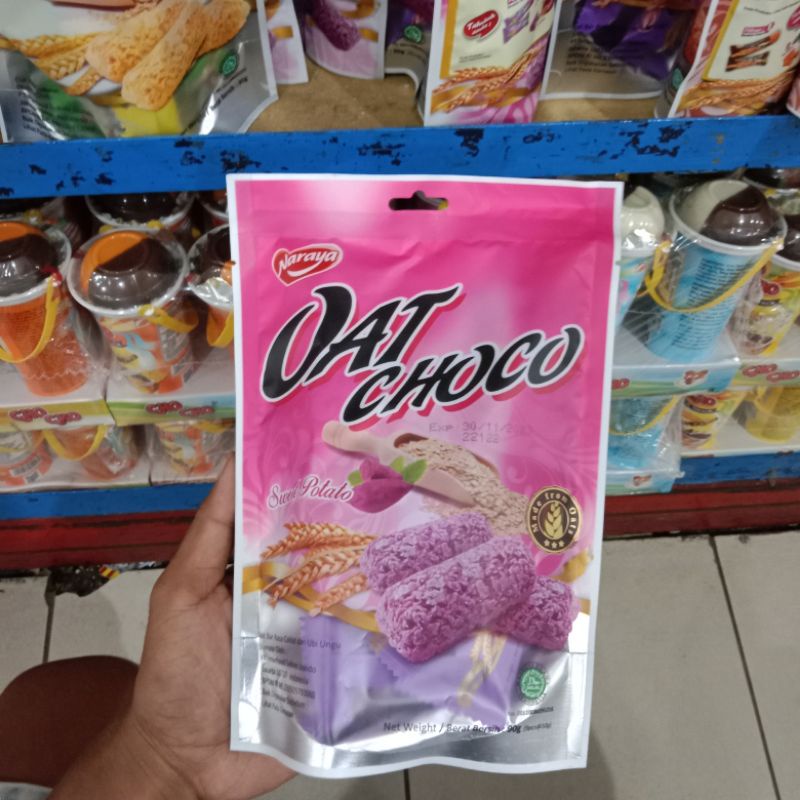 

Yummer l Snack camilan Naraya OAT Choco Sweet Potato