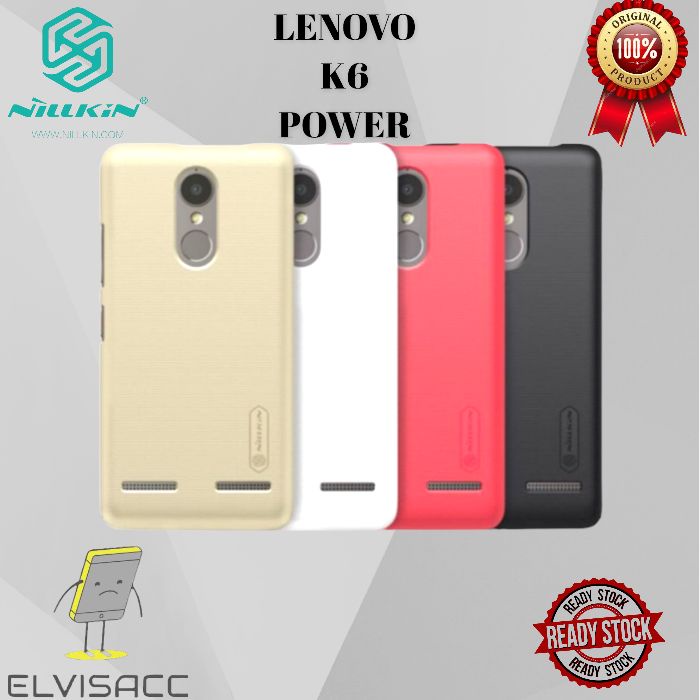 LENOVO K6 POWER NILLKIN HARDCAASE FROSTED SHIELD ORIGINAL LENOVO K6 POWER