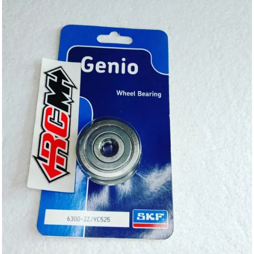 HRGA PERBJI LAKER LAHER BEARING 6300 ZZ 2Z TUTUP BESI SEMUA SKF GENIO ORI ORIGINAL SKF GENIO ASLI