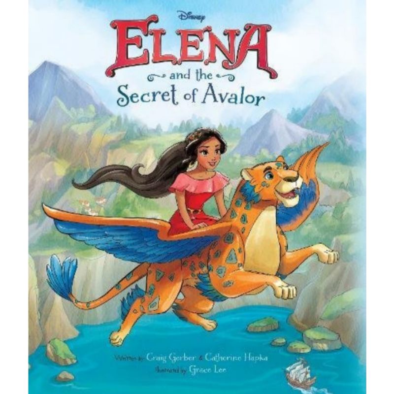 BIG BAD WOLF BOOKS ■ DISNEY : ELENA AND THE SECRET OF AVALOR - BUKU CERITA ANAK BBW IMPORT