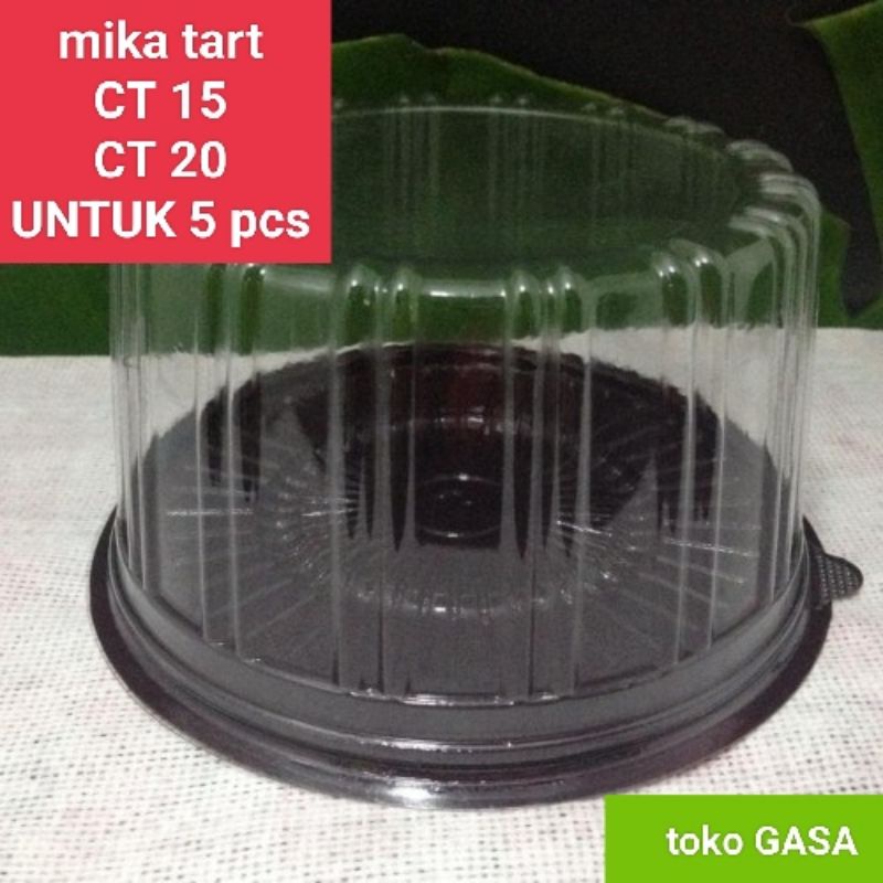 

MIKA tumpeng mini CT15 -- CT 20 per 5 pcs/Mika tart cake tray/MIKA bolu bulat mika puding bulat