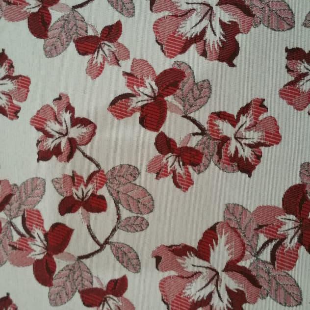 KAIN MEUBEL SOFA INTERIOR ATEJA MOTIF BUNGA SAKURA JEPANG - FLOWERLIKE