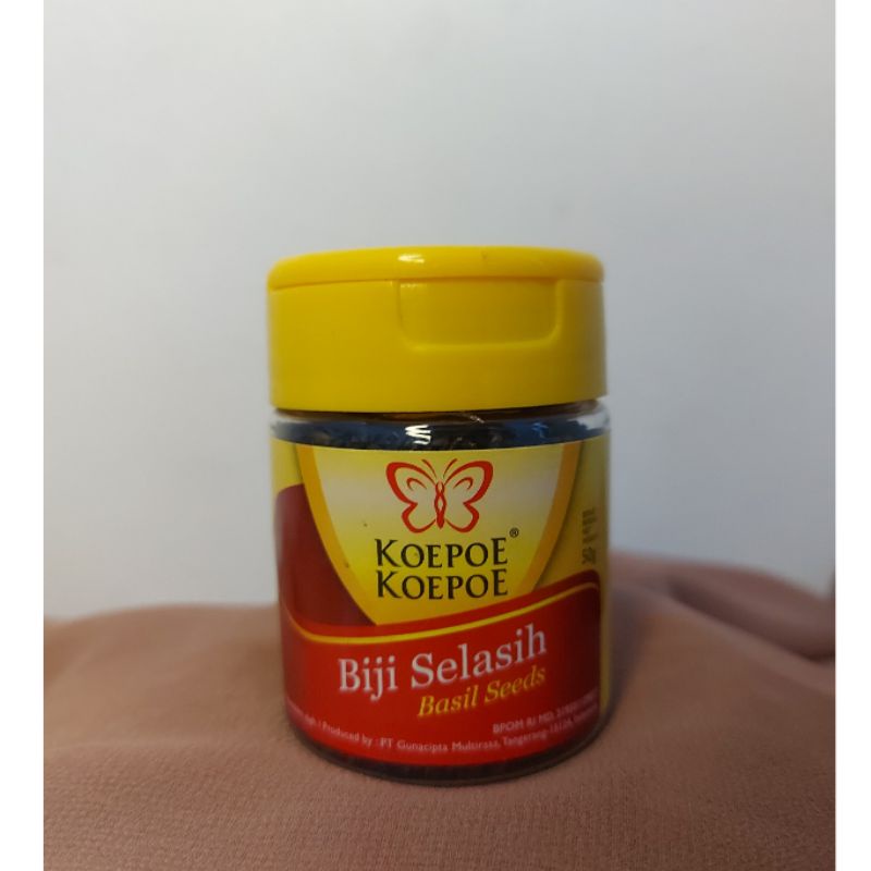 

Koepoe koepoe Biji Selasih 50 gr