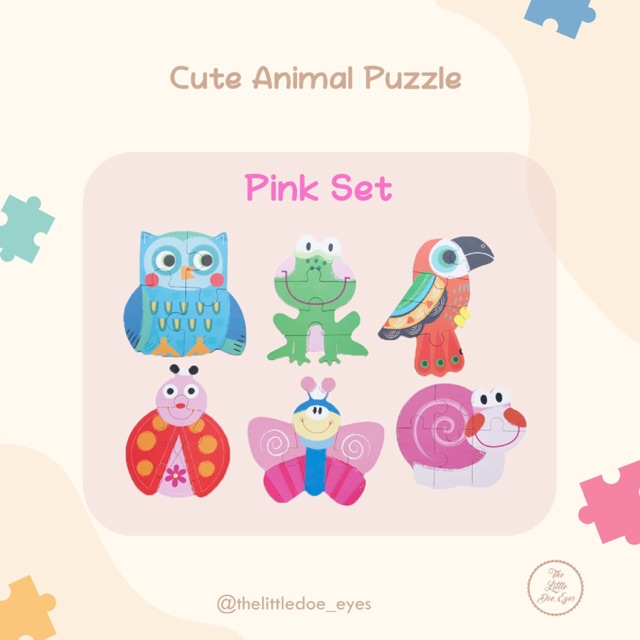 [READY] Cute Animal Puzzle