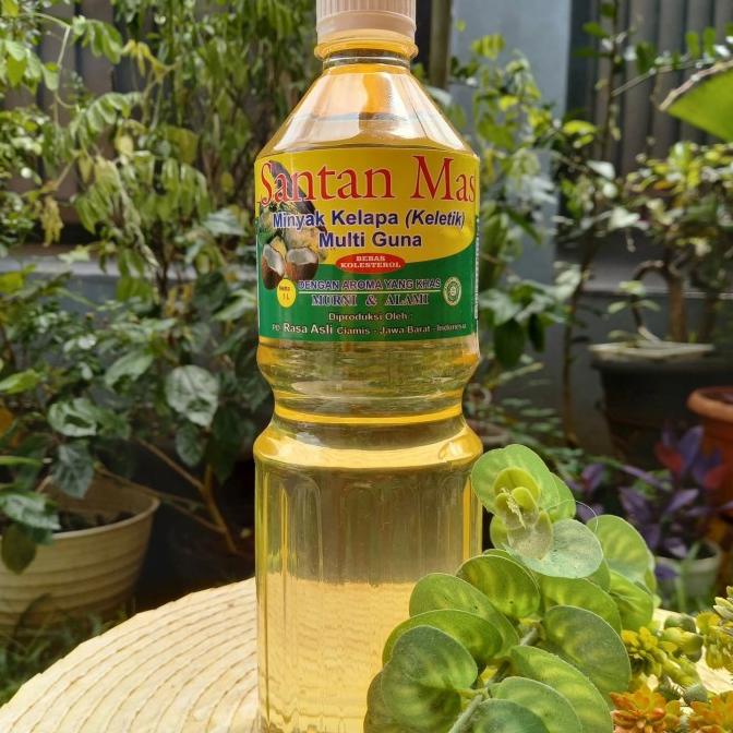 

*#*#*#] Minyak kelapa / Minyak keletik / Minyak 100 % murni / Santan Mas / 1Lt