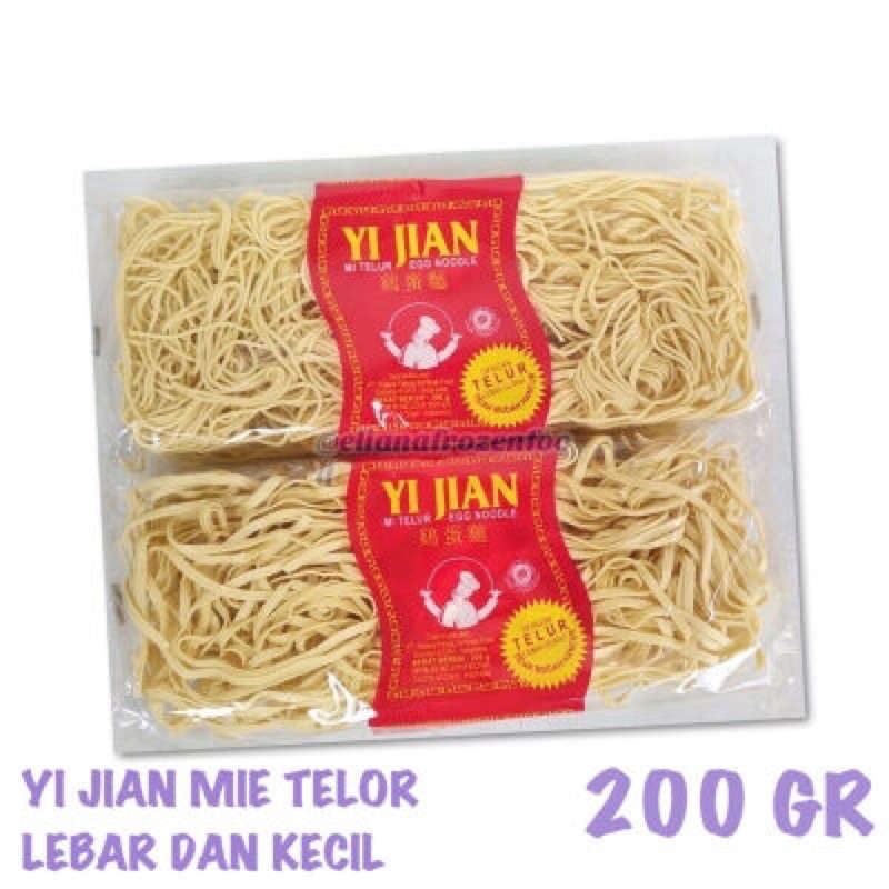 

Mie Telur Yi jian 200gr