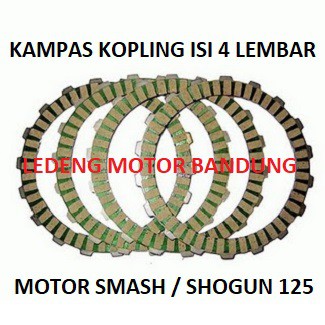 Kampas Plat Kopling Smash Shogun 125 Clutch Suzuki Lokal