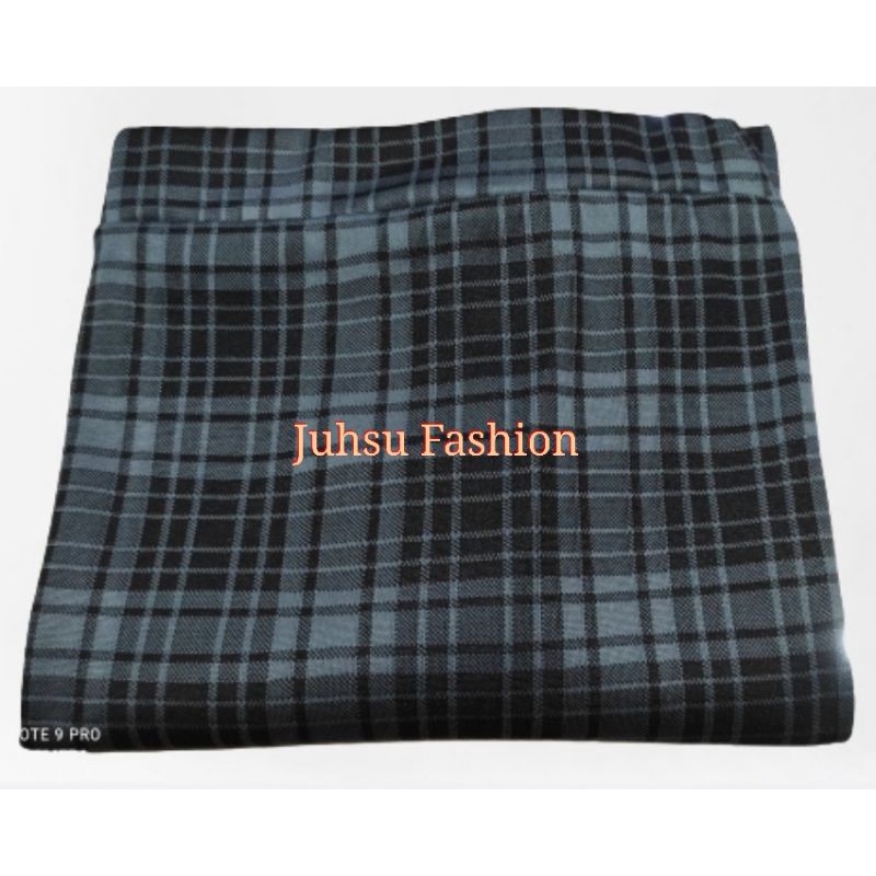 COD Rok Span Tartan Panjang Jumbo / Rok Motif Kotak / Rok Tartan Korean Style