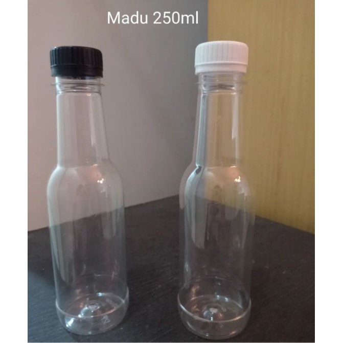 botol plastik 250ml/ madu 250 ml