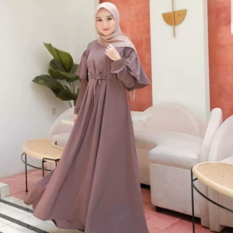 Mauren Dress/Dress Muslim/Gamis Syar'i/Gamis/Dress/Baju/Dress Muslim/Gamis Murah/Gamis Pesta