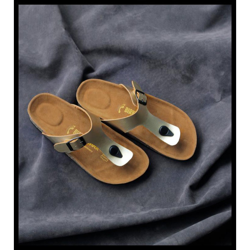 Sandal Birkenstock Sandal Wanita Sandal Cewek Madrid Black Woman Shopee Indonesia