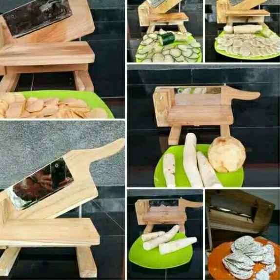 Stok terbatas.. Promo ALat pemotong keripik dan krupuk lontong pengiris tempe sagu