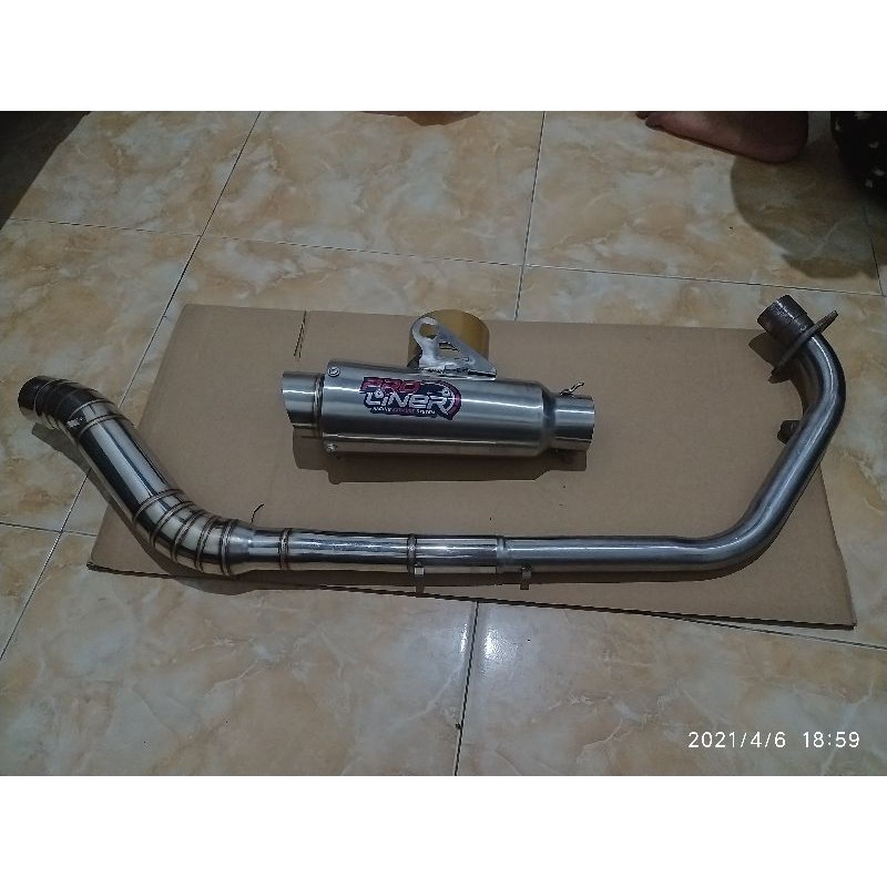 knalpot motor cb150r new