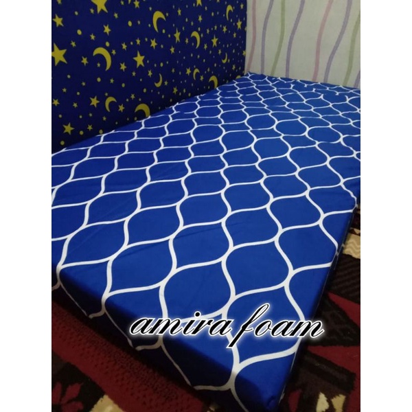 Seprei Kasur uk 180x90x10 Sudut Karet Bahan Bagus Lembut tidak luntur