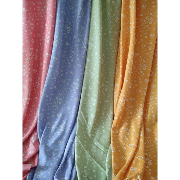 kain rayon Meteran motif devina