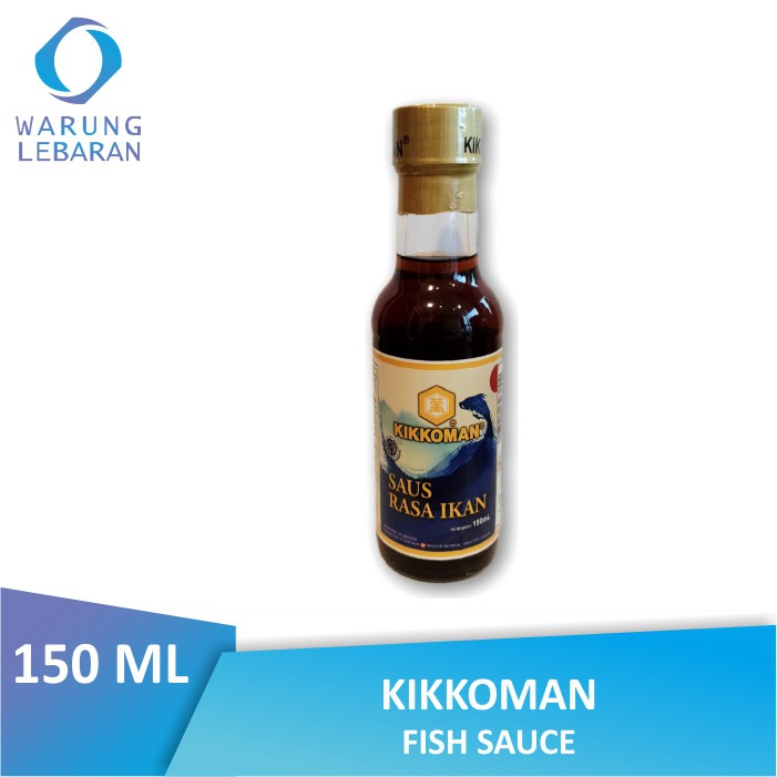 

Kikkoman Fish Sauce 150 ML - Saus Ikan - Kecap Ikan - HALAL