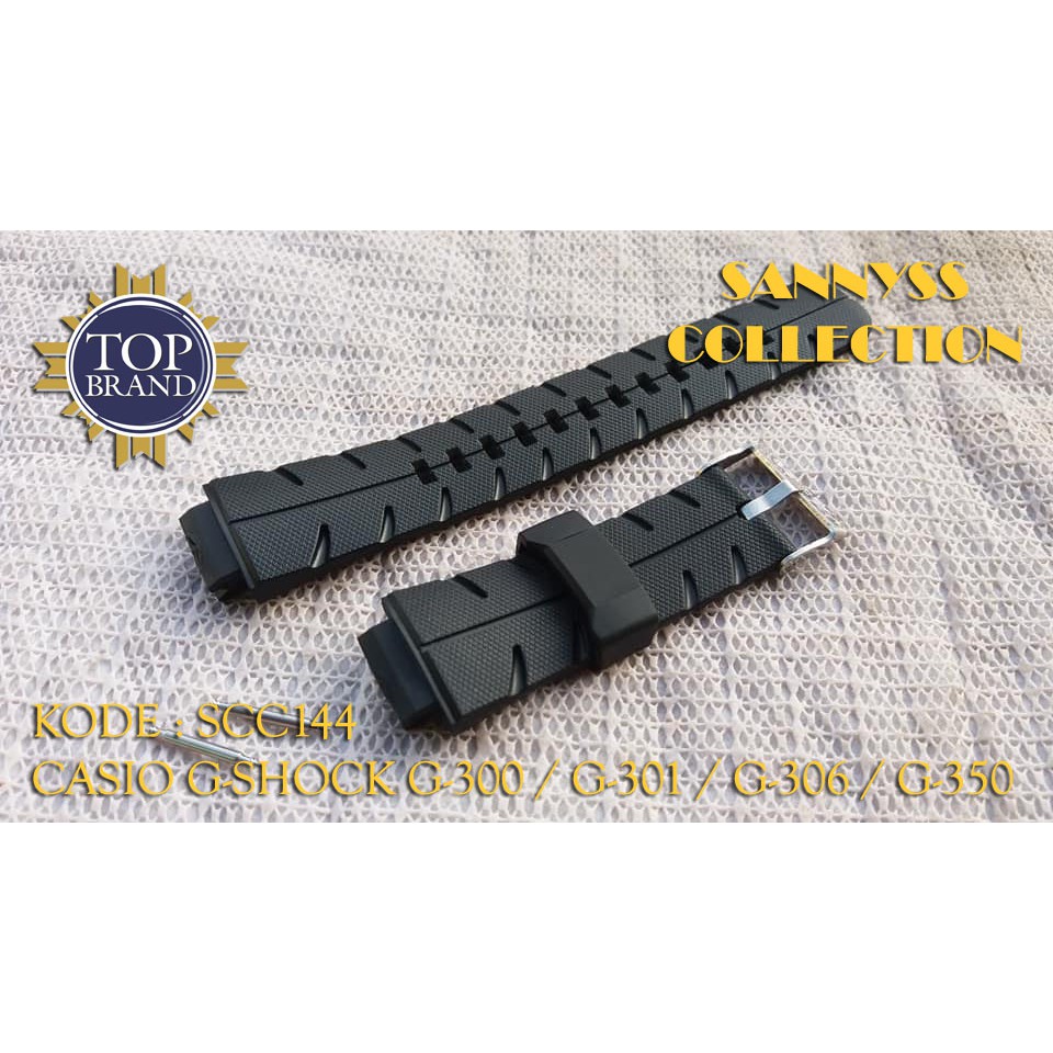 STRAP TALI JAM CASIO GSHOCK G-300 - G 300 - G300 FREE PEN