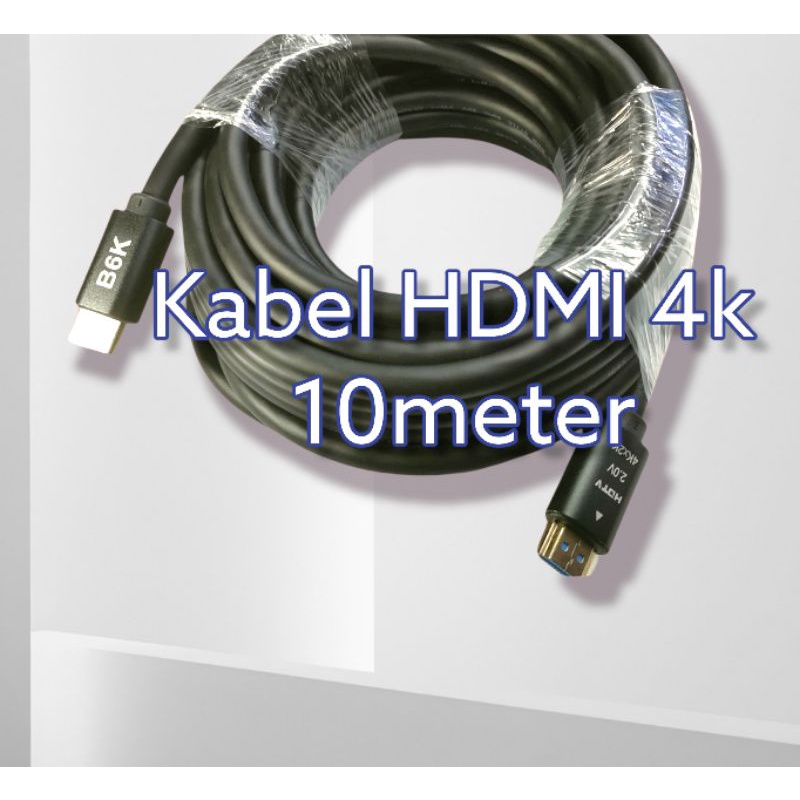 KABEL HDMI 10 METER VER 2.0 ULTRA HD 4K HIGH QUALITY 10M